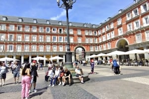 Madrid privétour: Koninklijk Paleis & oude wijk