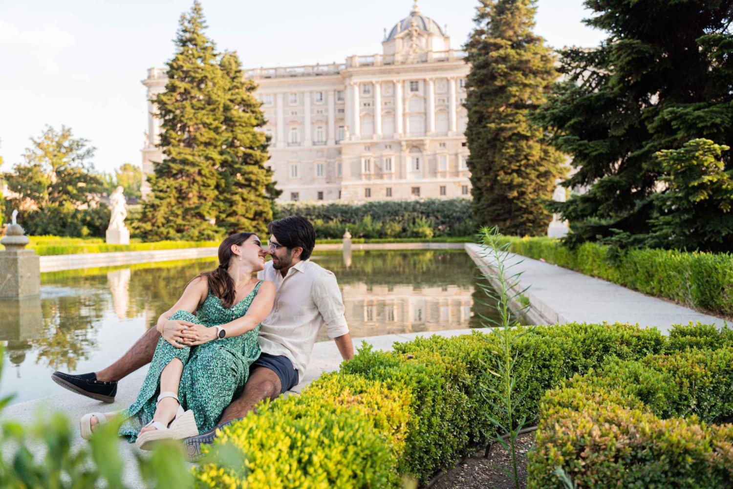 Madryt: Profesjonalna sesja zdjęciowa w pałacu królewskim