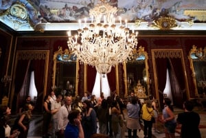 Madrid : Visite du Palais royal, spectacle de flamenco et tapas avec boisson