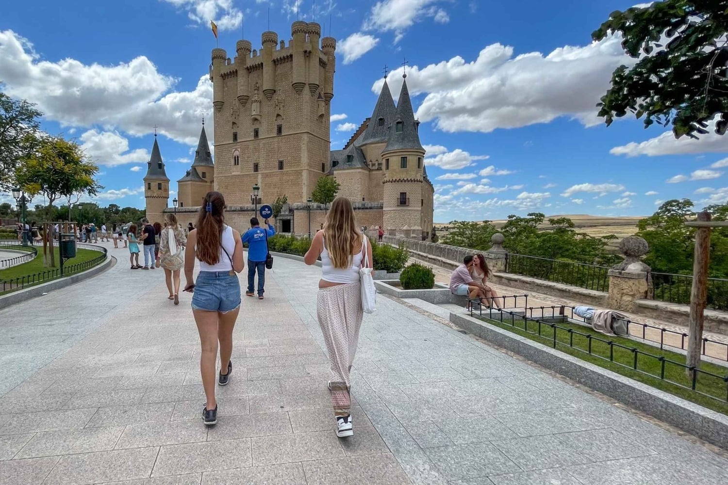 Madrid: Segovia & Ávila heldag med Alcázar- och murbiljetter