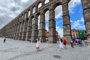 Madrid: Segovia & Ávila heldag med Alcázar- och murbiljetter