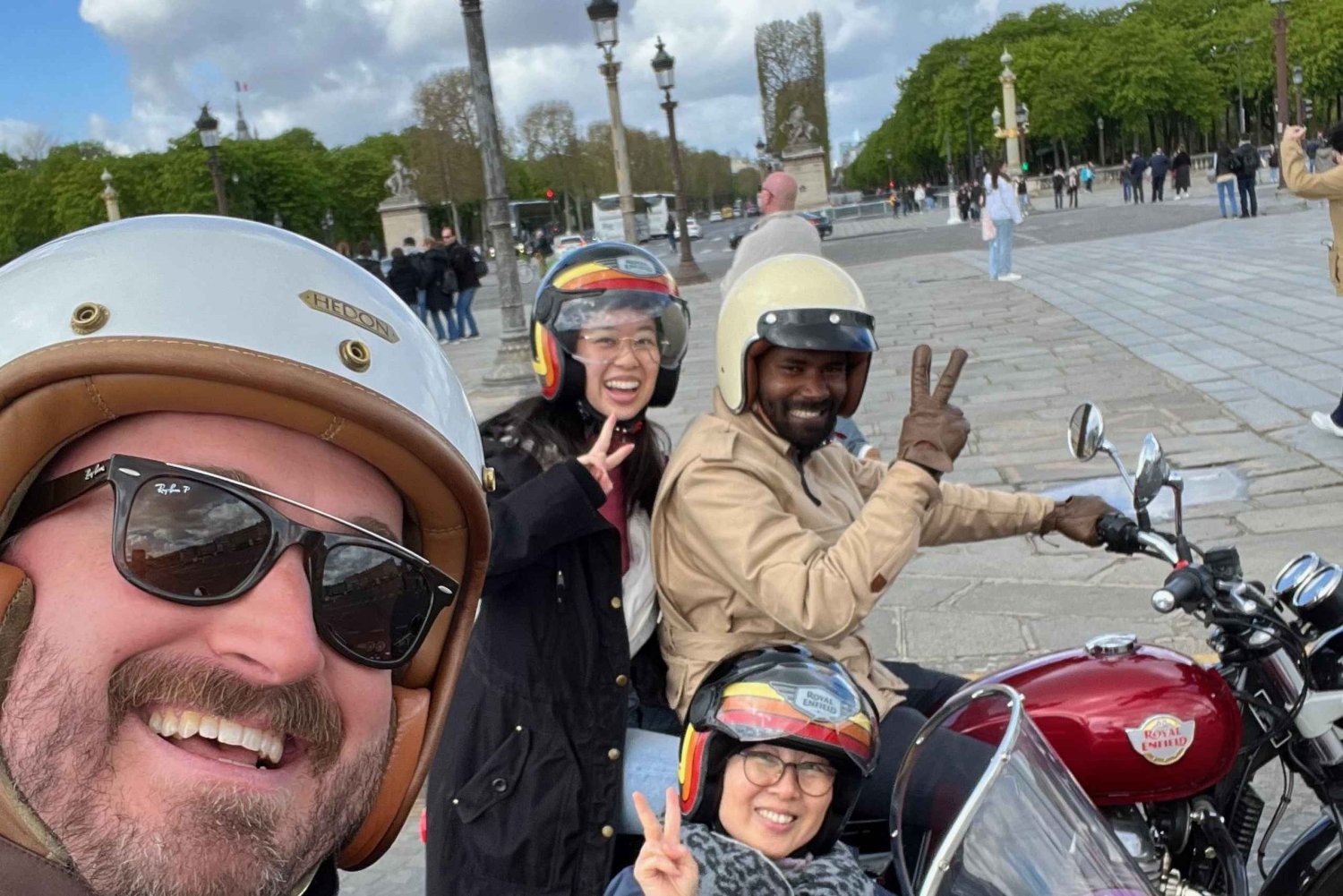 Madrid: Sidecar 1-Hour Adventure