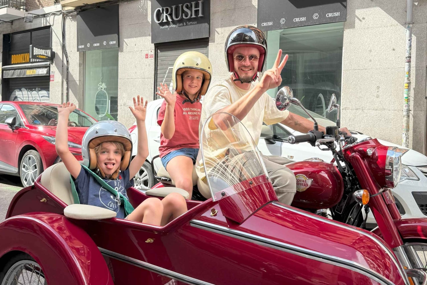 Madrid: aventura en sidecar de 1 hora