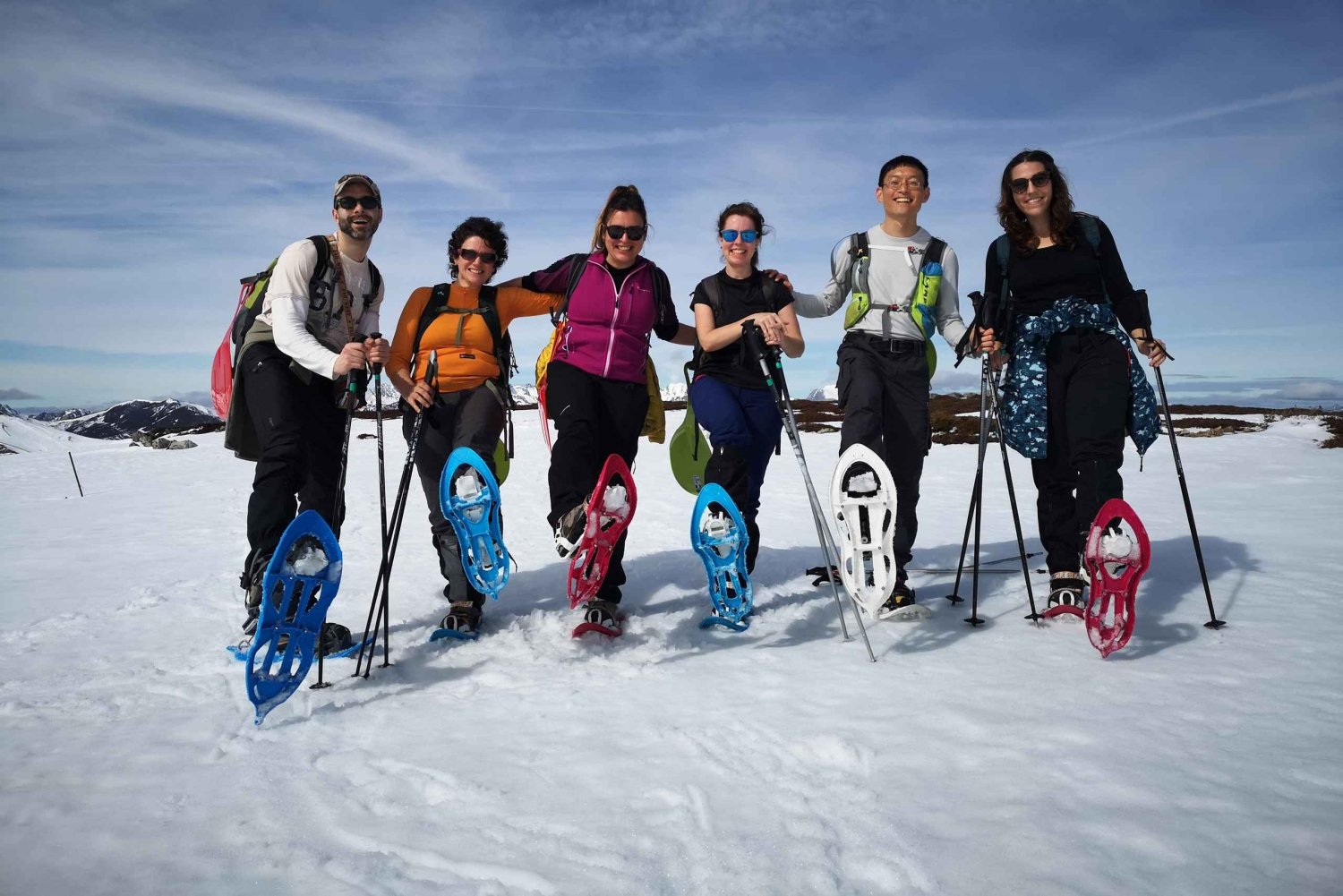 Madrid: Schneeschuhwanderung