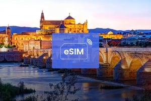 Madrid: Espanja/ Eurooppa eSIM-verkkovierailu Mobiilidatapaketti