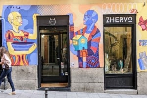 Madrid: Gadekunst og graffiti på egen hånd