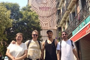 Madrids gatukonsttur (Malasaña Chueca Gran Via & Lavapies)