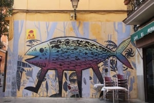Madrid: Street Art Tour with Local Graffiti Hunter