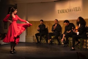 Madrid: Flamenco show in Tablao de La Villa