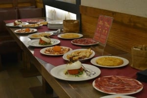 Madrid : visite guidée autour des tapas et spectacle de flamenco