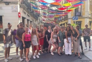 Madrid: tour de tapas y vino con visita a una azotea