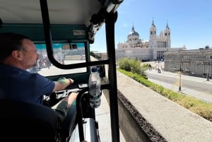 Madrid: Die große Tour der Weihnachtslichter mit Tuk Tuk Zero. 1h 30min