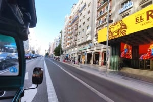 Madrid: Tour com Tuk Tuk Zero: o melhor de Madrid em 2h15min