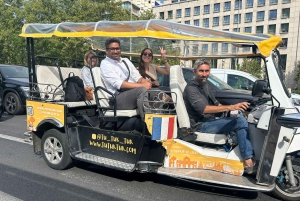 Madrid: tour tradizionale con guida privata in tuk-tuk giallo