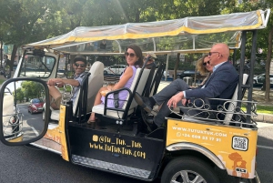 Madrid: tour tradizionale con guida privata in tuk-tuk giallo