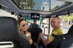 Madrid: Tur med Tuk Tuk Zero Historiska hjärtat och Gran Vía. 1 timme 15 minuter