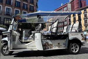 Madrid: tour in tuk-tuk con commento dal vivo