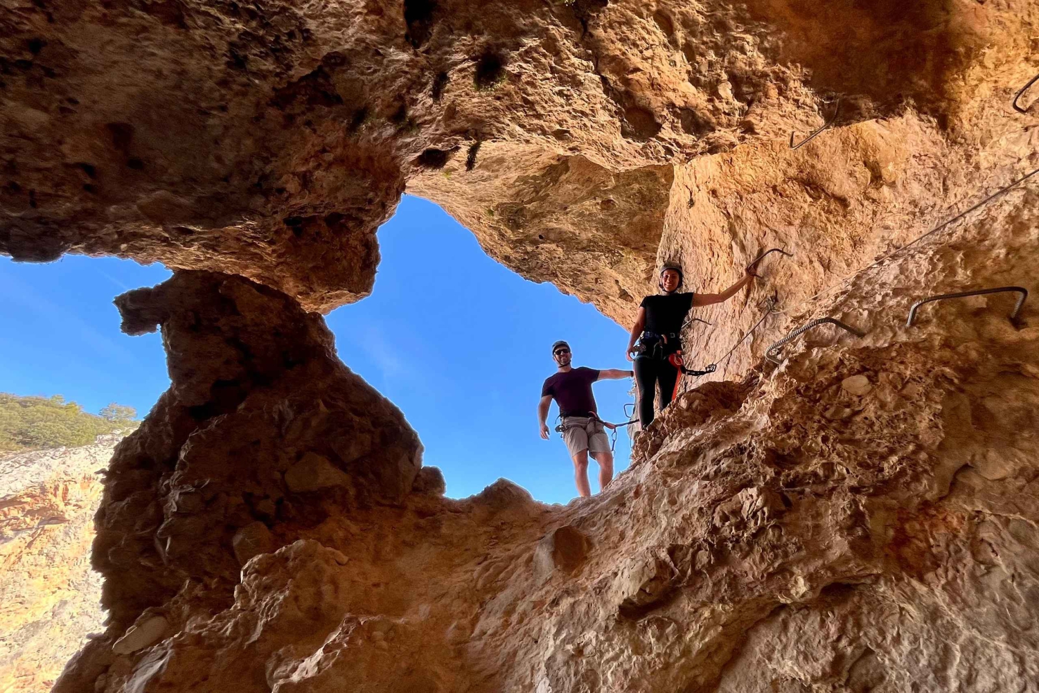 Madrid: Aventura na Via Ferrata com transporte