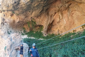 Madrid: Aventura na Via Ferrata com transporte
