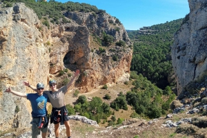 Madrid: Aventura na Via Ferrata com transporte