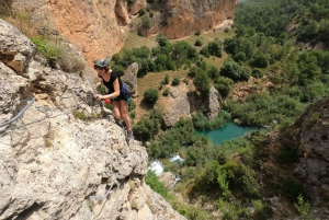 Madrid: Aventura na Via Ferrata com transporte