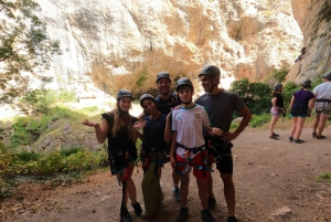 Madrid: Aventura na Via Ferrata com transporte