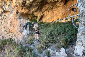 Madrid: Aventura na Via Ferrata com transporte
