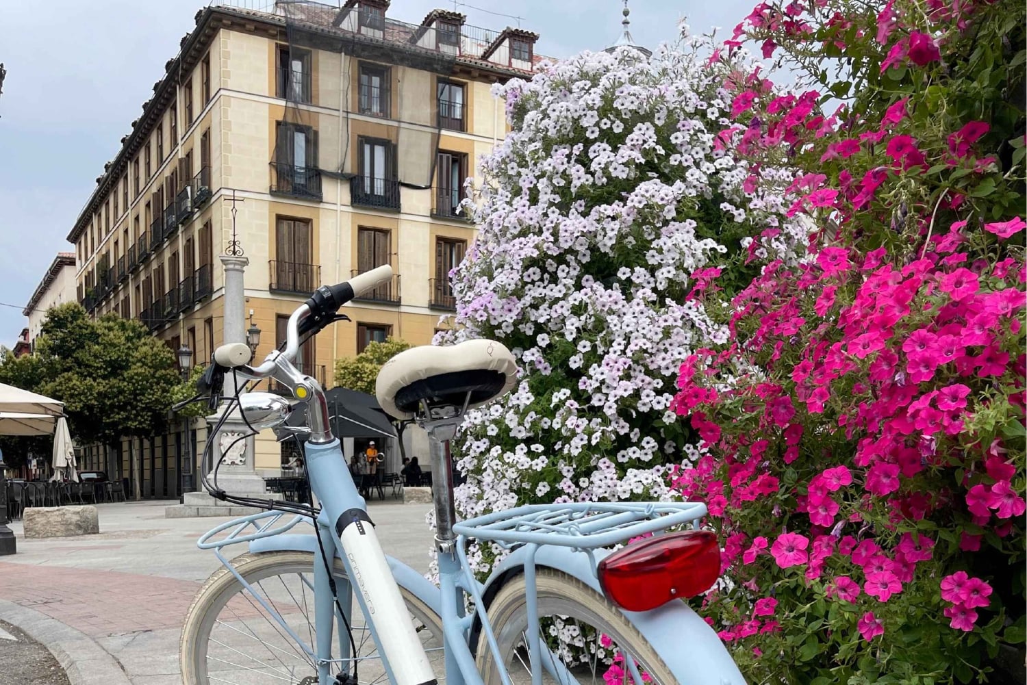 Madrid: Vintage Bike Rental kanssa turistikartta