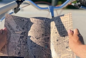 Madrid: Vintage Bike Rental kanssa turistikartta