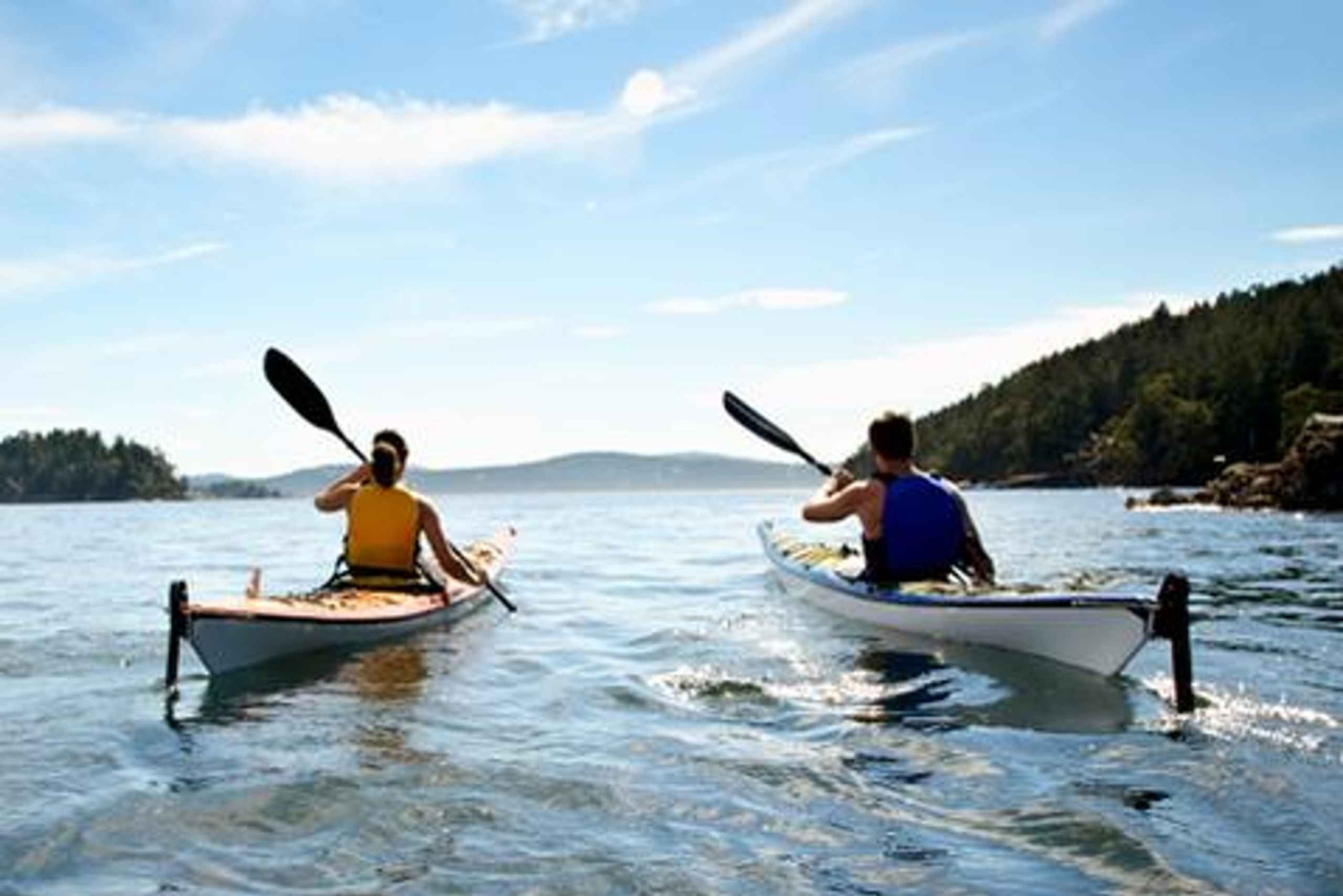 Mountain Lake Canoe Experience from Madrid