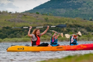 Mountain Lake Canoe Experience from Madrid