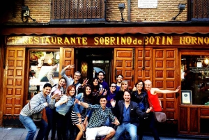 Mysteries & Tapas Tour in Madrid + Trendy Bar