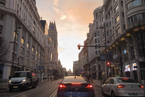 Panoramic Tour of Madrid with Private Guide and Private Car