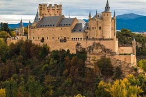 Private tour with driver from Madrid through Avila and Segovia with entrance tickets