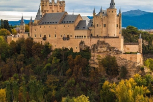 マドリッドからアビラとセゴビアを経由する運転手付きプライベートツアー（チケット付き）
