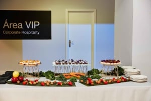 Ticket de entrada VIP para el partido del Real Madrid con hospitalidad