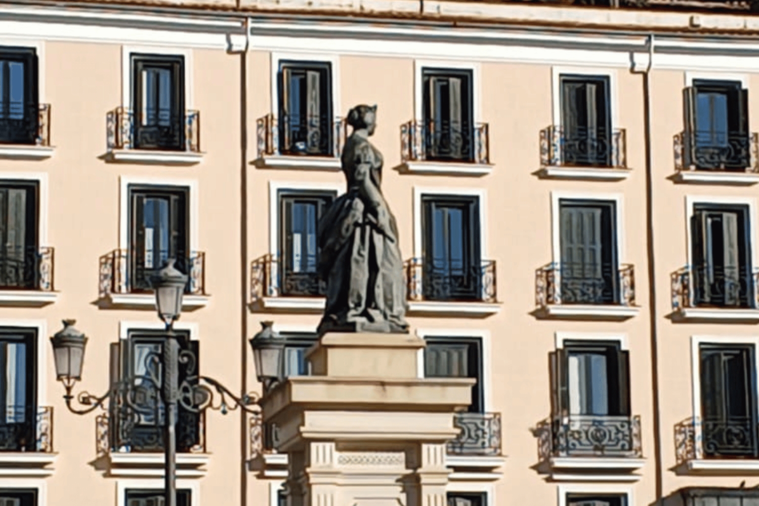 Romantisches Madrid im 19. Jahrhundert