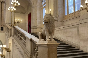 Guidet tur på det kongelige slot og i galleriet med de kongelige samlinger