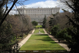 Det kongelige palasset i Madrid, skip-the-line og Retiro Park Tour