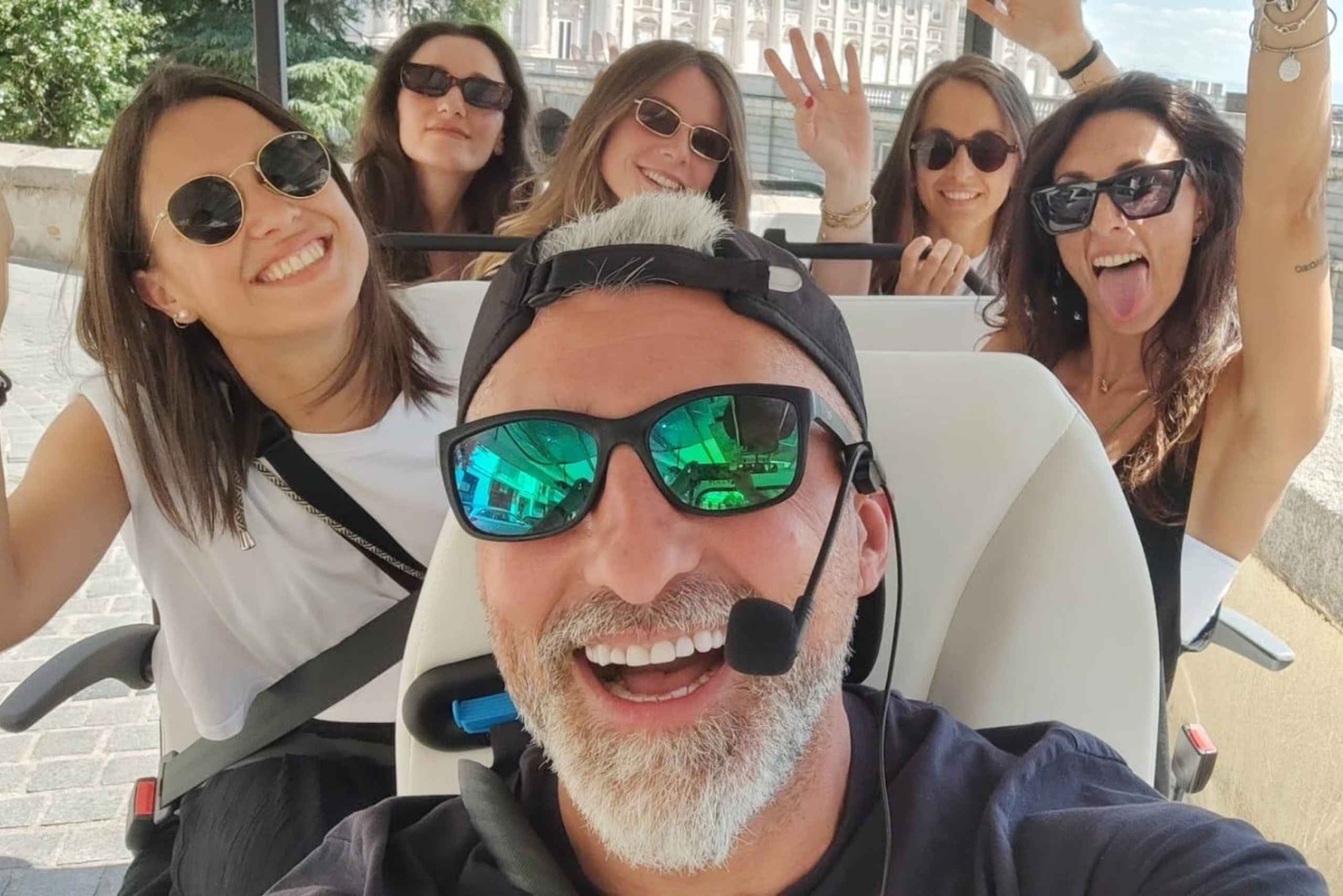 'Bekijk Madrid op een andere manier: een premium privé-rit met een tuktuk'