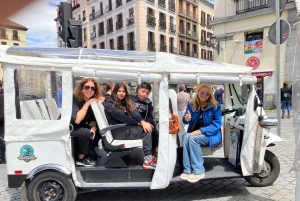 'Bekijk Madrid op een andere manier: een premium privé-rit met een tuktuk'