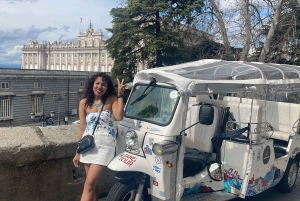 'Bekijk Madrid op een andere manier: een premium privé-rit met een tuktuk'