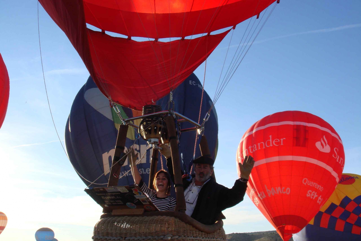 Segovia: Private Balloon Ride for 2 with Cava and Breakfast