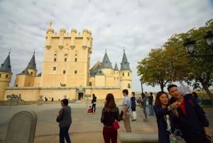 Vanuit Madrid: Rondleiding Segovia met toegang tot de kathedraal