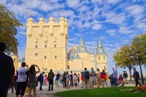 Da Madrid: Tour guidato di Segovia con ingresso alla Cattedrale
