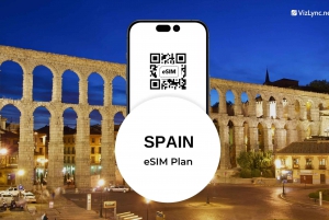 Spain Travel eSIM plan with Super fast Mobile Data