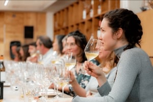 3杯のワインと3種類のタパスのテイスティング