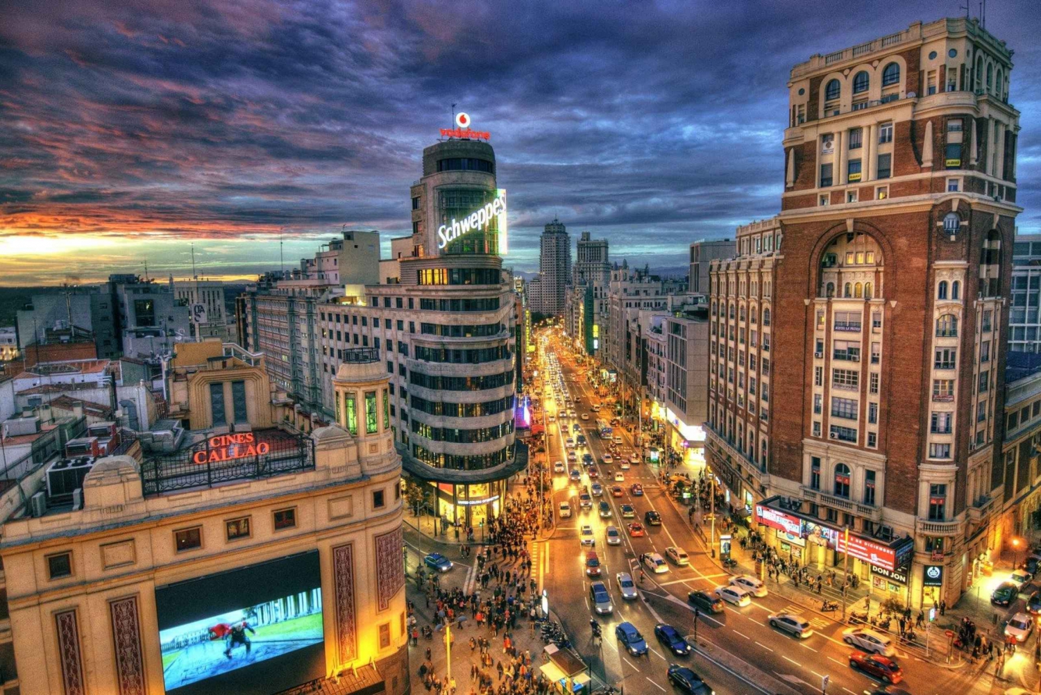 Madrid: Tour guidato della città e dei suoi luoghi di interesse