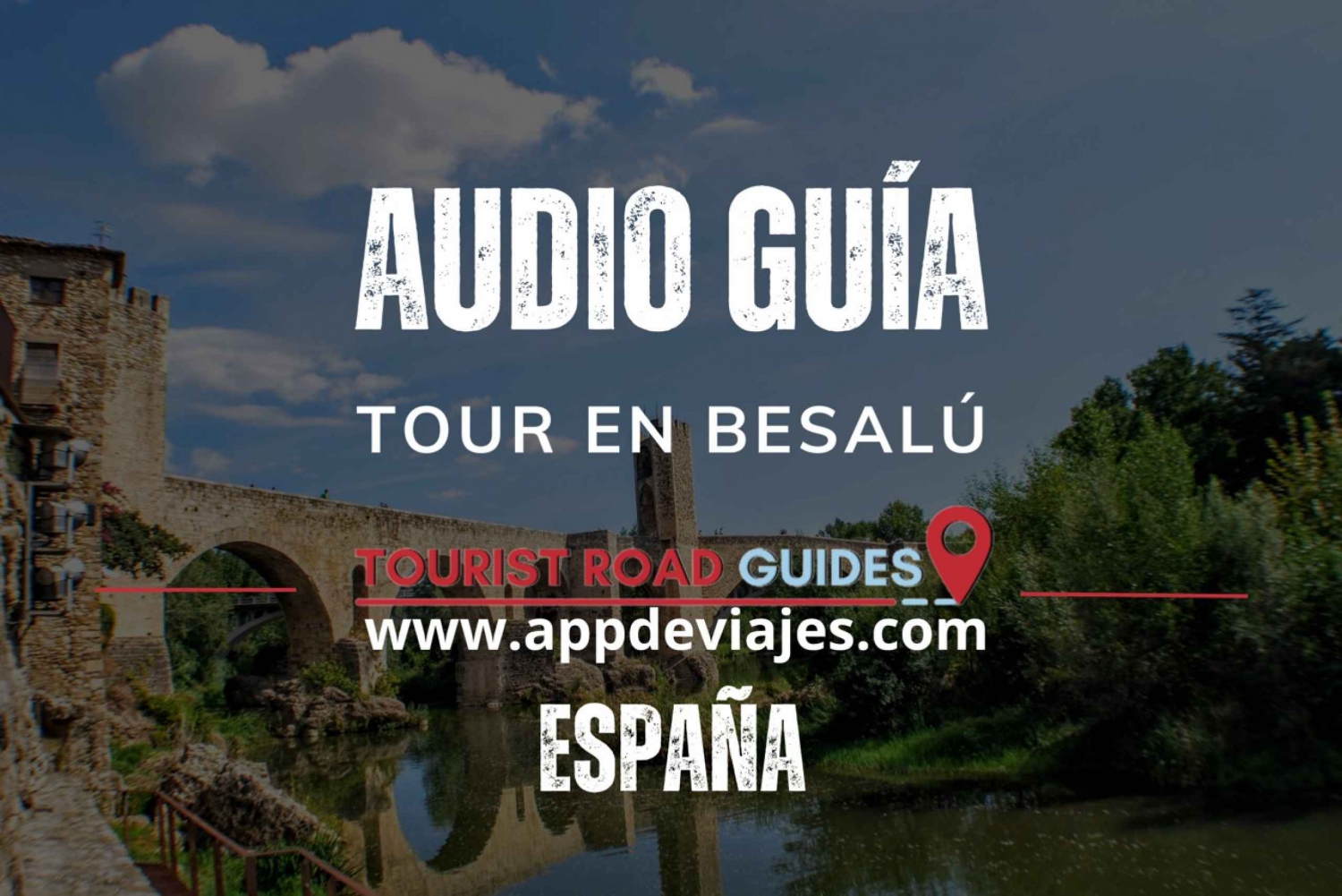 Tour Besalú app til selvguidede ture