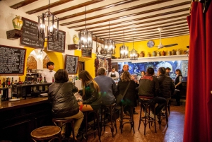 Traditionell Madridkväll med tapas och drinkar